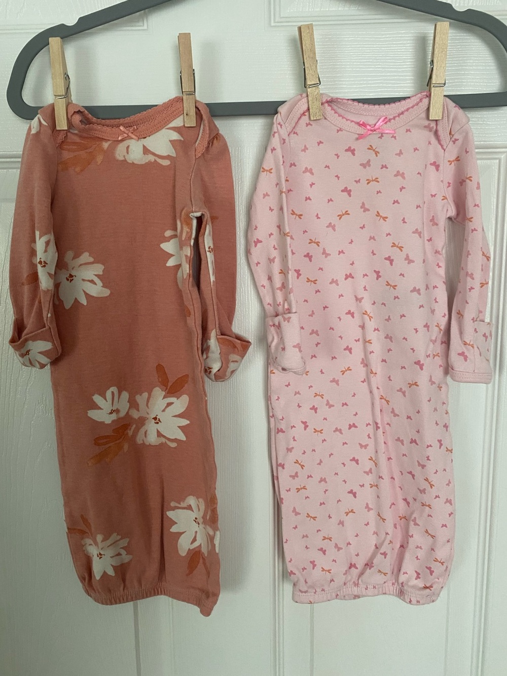 Infant girl sleep gowns